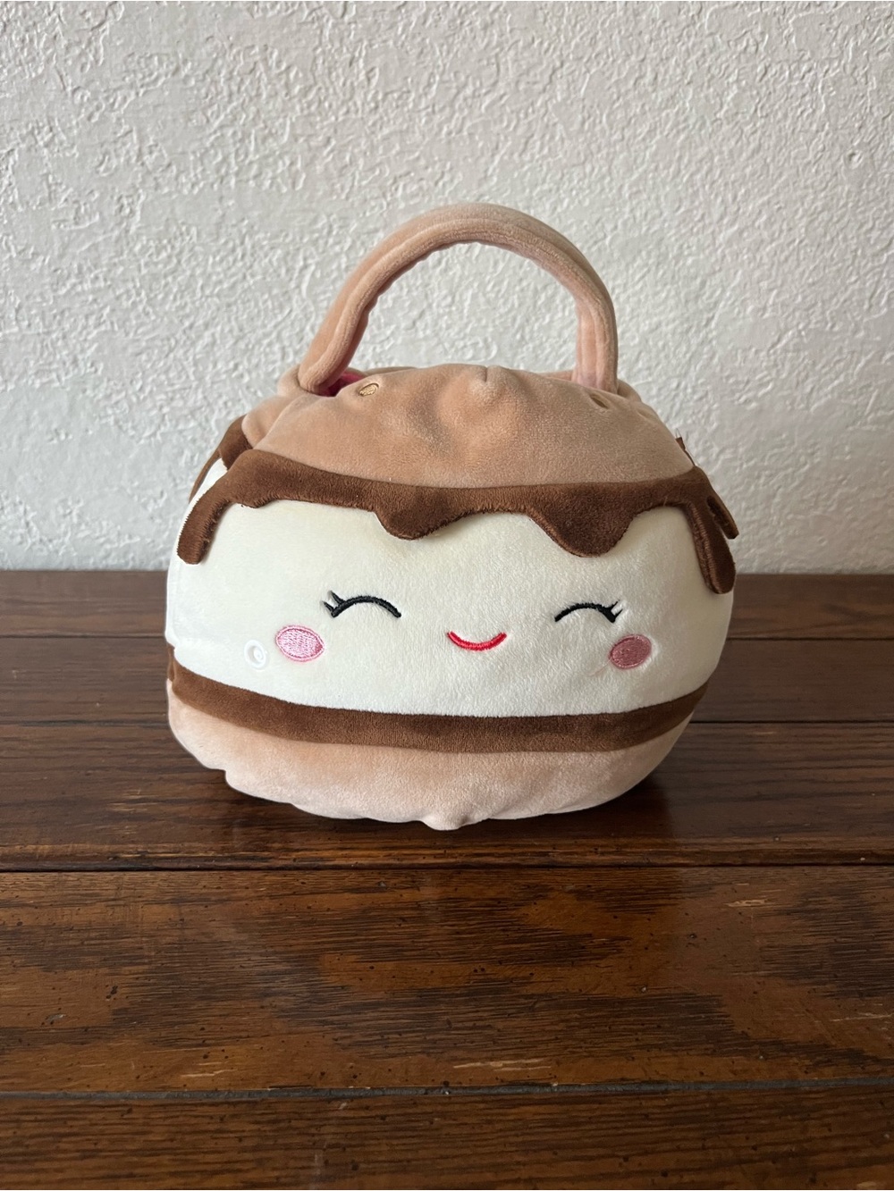 Plush Dessert Handbags Duo - Pink & Cream - Picture 2 of 10